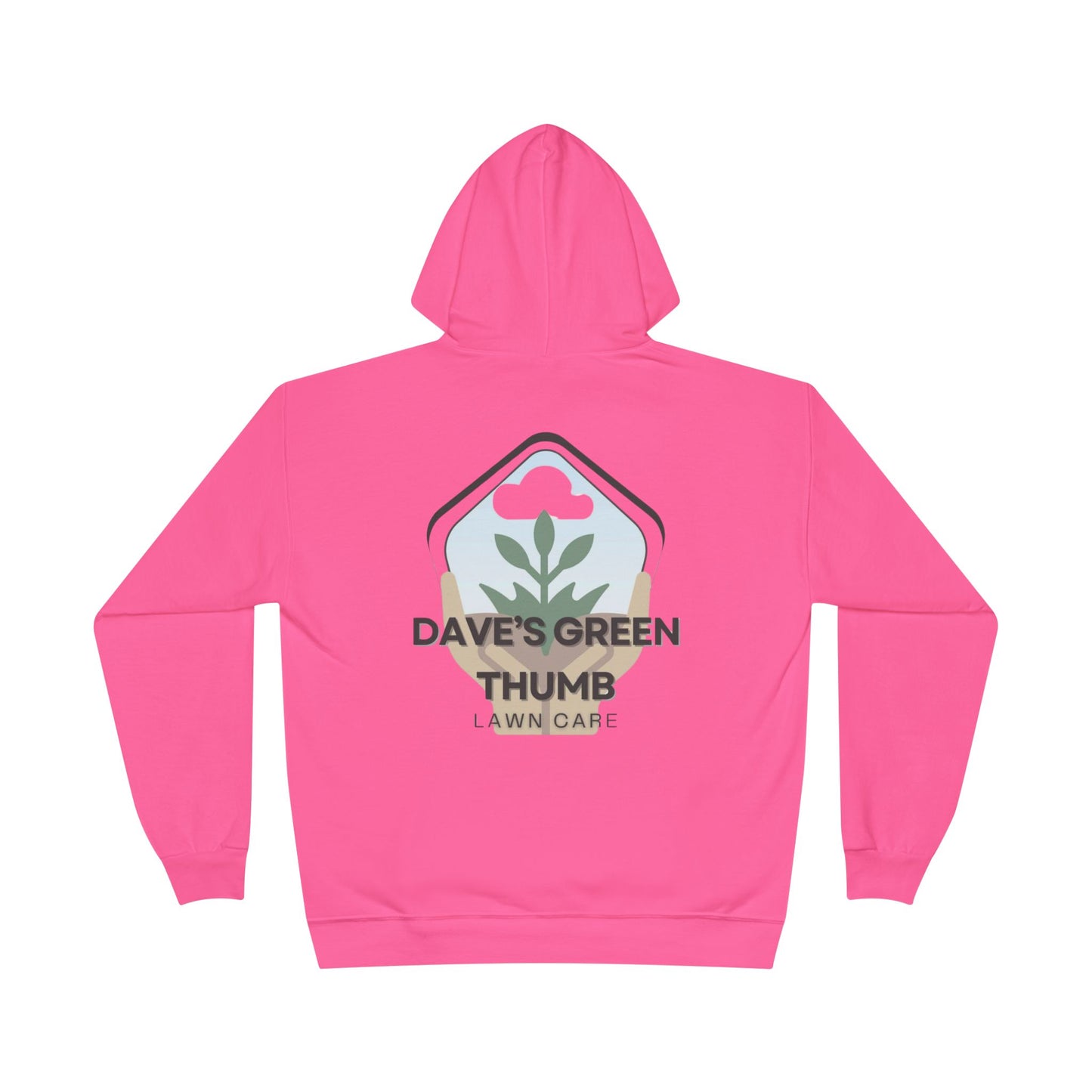 LA-Daves Green thumb -Eco-Friendly Hoodie, Unisex Pullover, Sustainable Fashion, Spring Event Merch, EcoSmart Sweatshirt