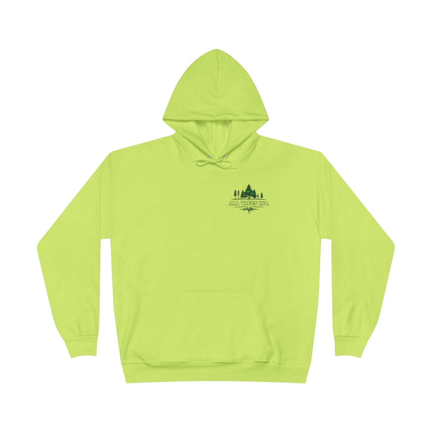 LA-All Trees INC -Eco-Friendly Hoodie, Unisex Pullover, Sustainable Fashion, Spring Event Merch, EcoSmart Sweatshirt