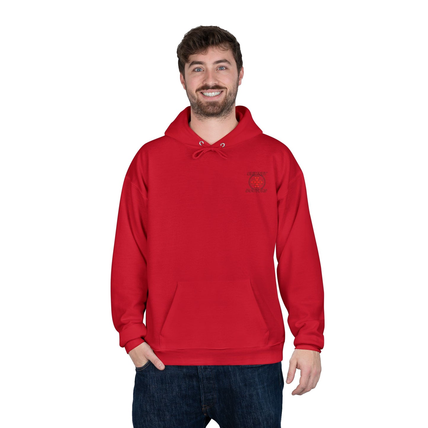 LA Chimney DR-Friendly Hoodie, Unisex Pullover, Sustainable Fashion, Spring Event Merch, EcoSmart Sweatshirt