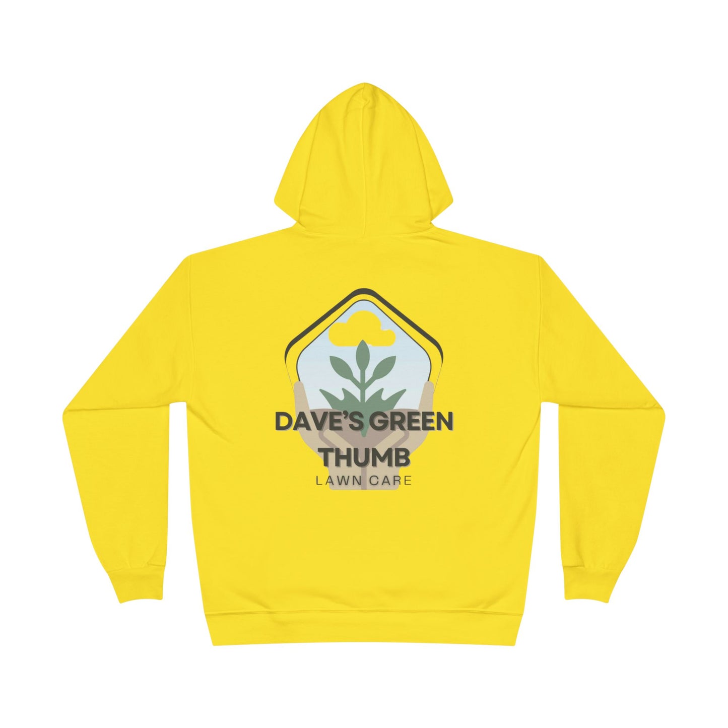 LA-Daves Green thumb -Eco-Friendly Hoodie, Unisex Pullover, Sustainable Fashion, Spring Event Merch, EcoSmart Sweatshirt