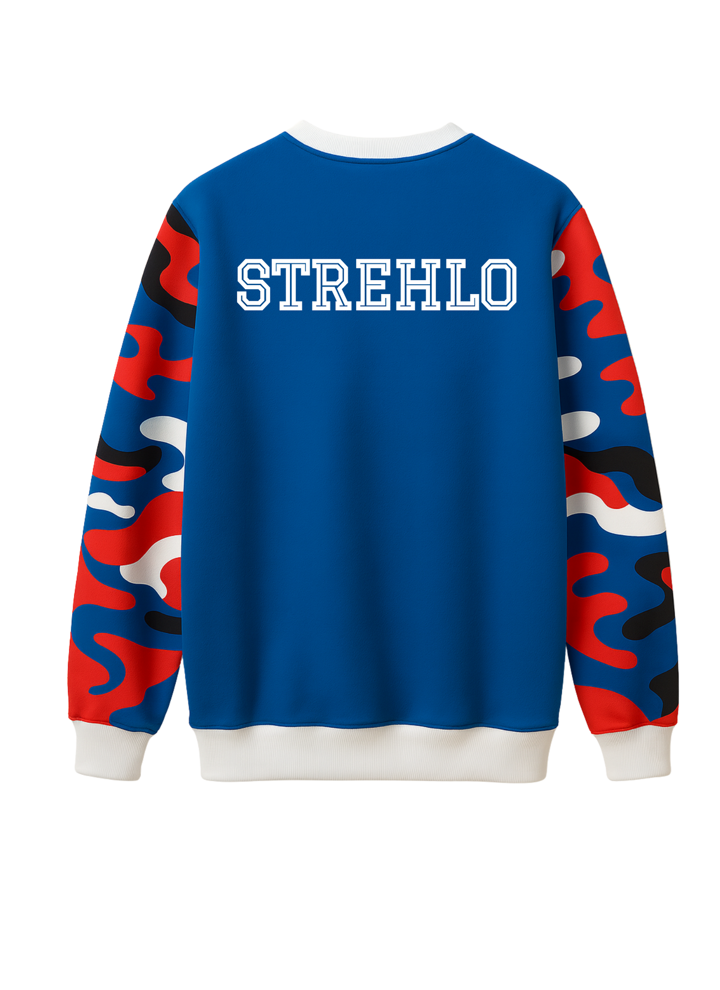 SLP Trap Beast- Camo Print Crewneck Sweatshirt