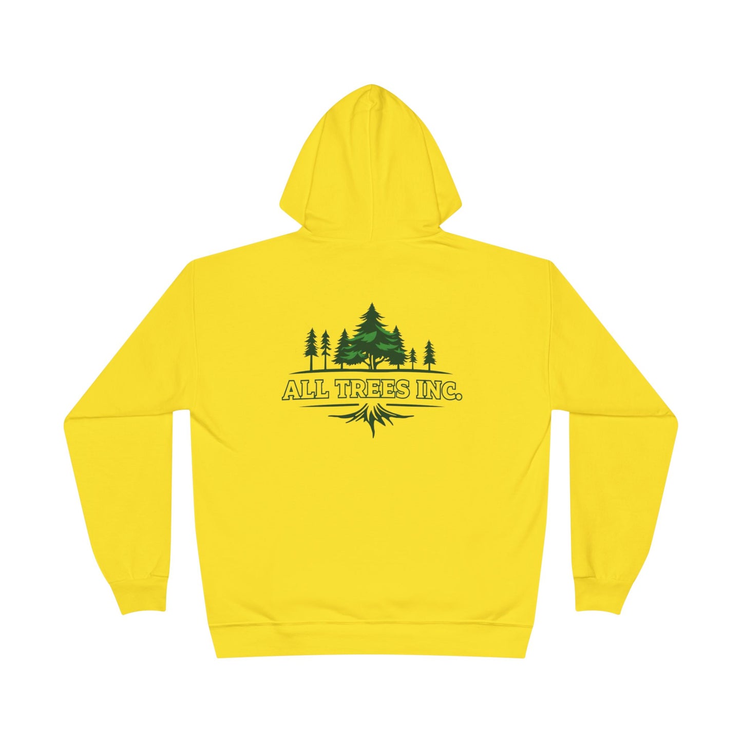 LA-All Trees INC -Eco-Friendly Hoodie, Unisex Pullover, Sustainable Fashion, Spring Event Merch, EcoSmart Sweatshirt