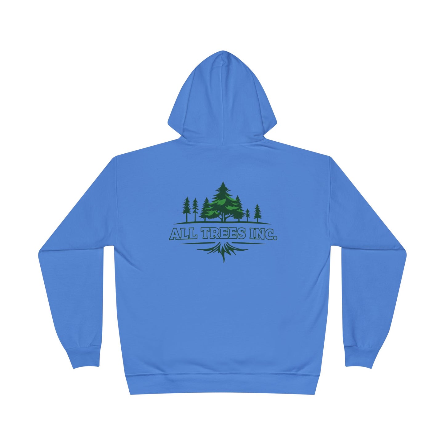 LA-All Trees INC -Eco-Friendly Hoodie, Unisex Pullover, Sustainable Fashion, Spring Event Merch, EcoSmart Sweatshirt