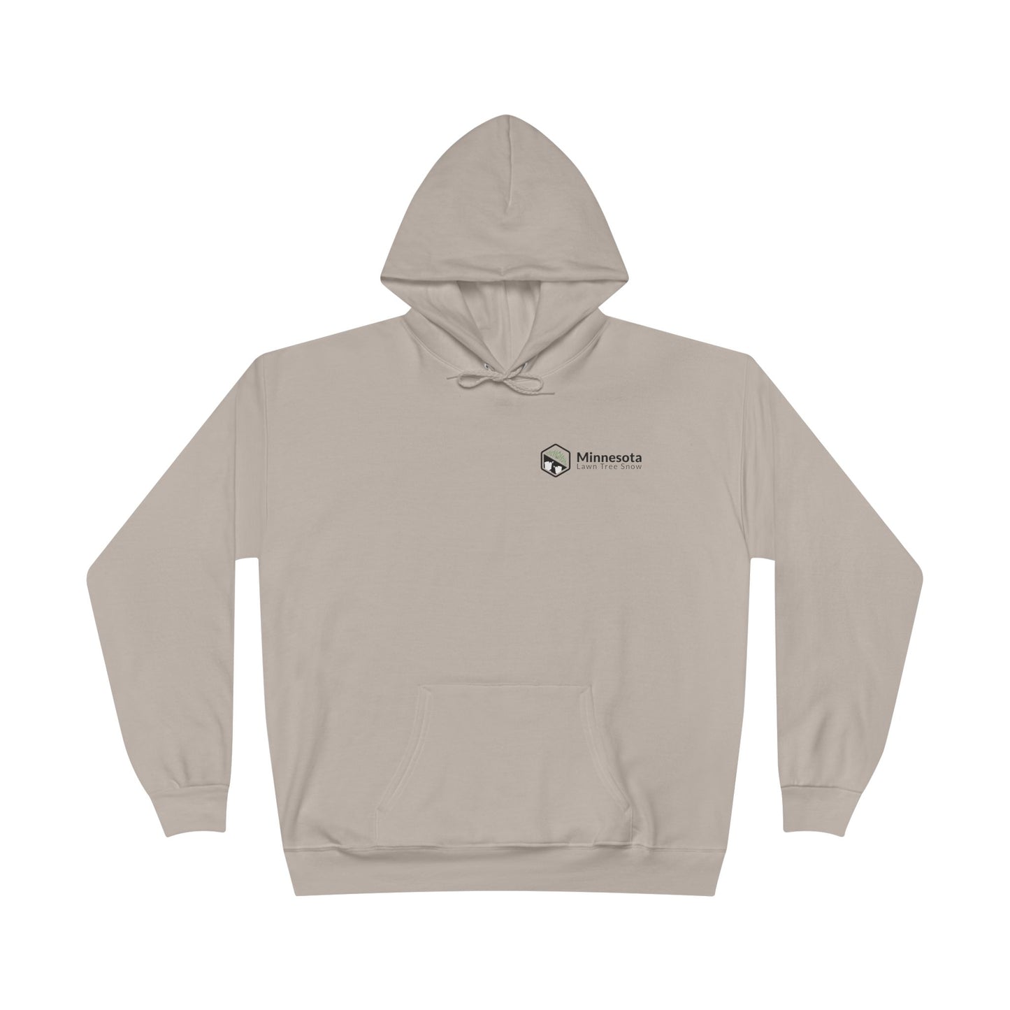 LA-Minnesota Lawn Tree Snow Eco-Friendly Hoodie, Unisex Pullover, Sustainable Fashion, Spring Event Merch, EcoSmart Sweatshirt