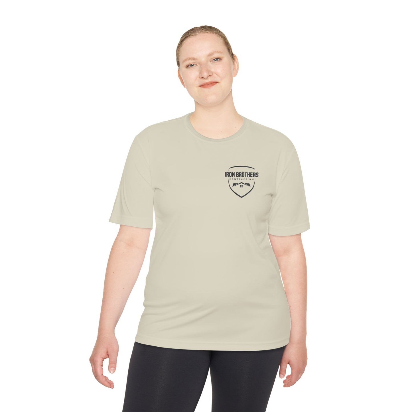 (IBC Straight outta Shingles) Unisex Moisture Wicking Tee