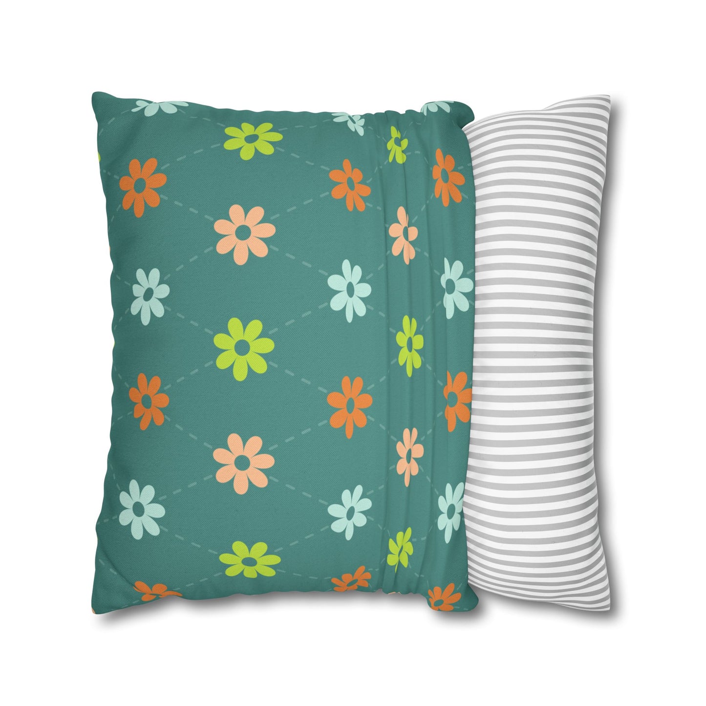 JaeCo Floral Pattern (C) Throw Pillowcase - Cozy Home Decor