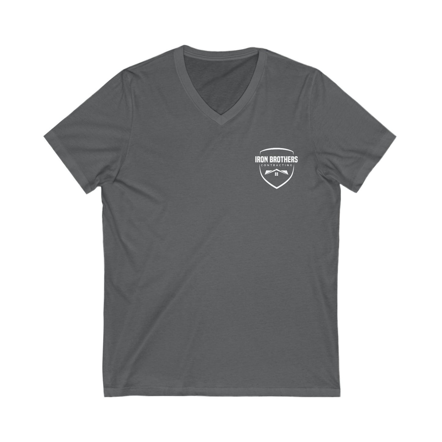 (IBC Logo Front Only) Unisex Jersey Short Sleeve V-Neck Tee