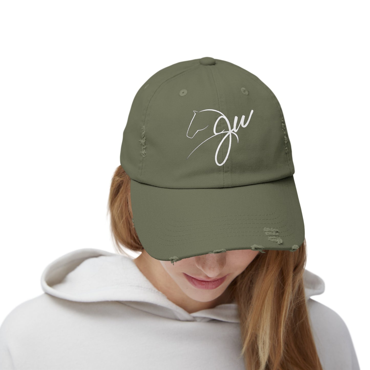 JWE Unisex Distressed Cap