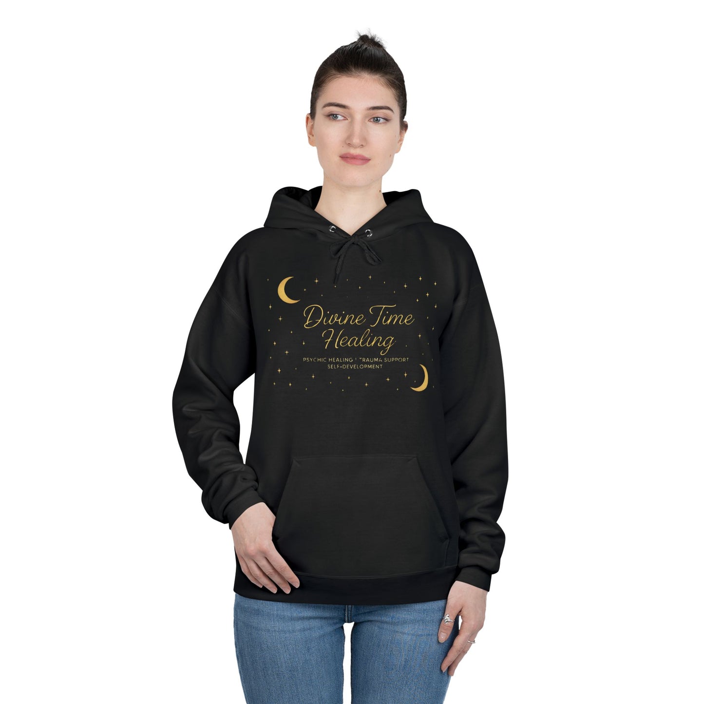 LA Divine -Eco-Friendly Hoodie, Unisex Pullover, Sustainable Fashion, Spring Event Merch, EcoSmart Sweatshirt