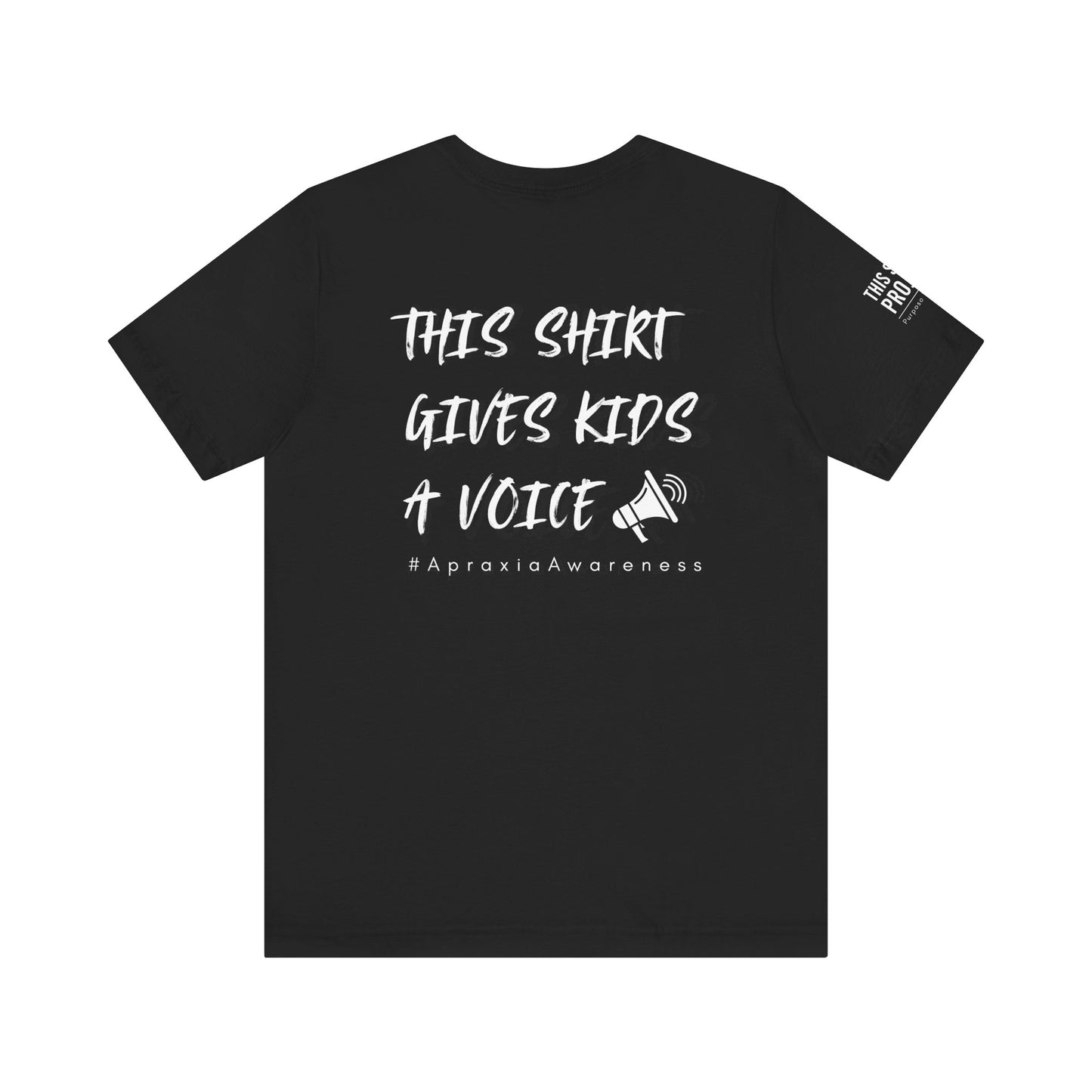 Unisex Tee Shirt + $10 donation provides communication tools for kids (Sponsored by Jae Co.)