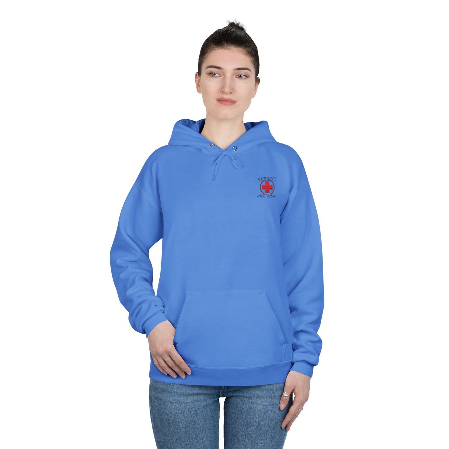 LA Chimney DR-Friendly Hoodie, Unisex Pullover, Sustainable Fashion, Spring Event Merch, EcoSmart Sweatshirt