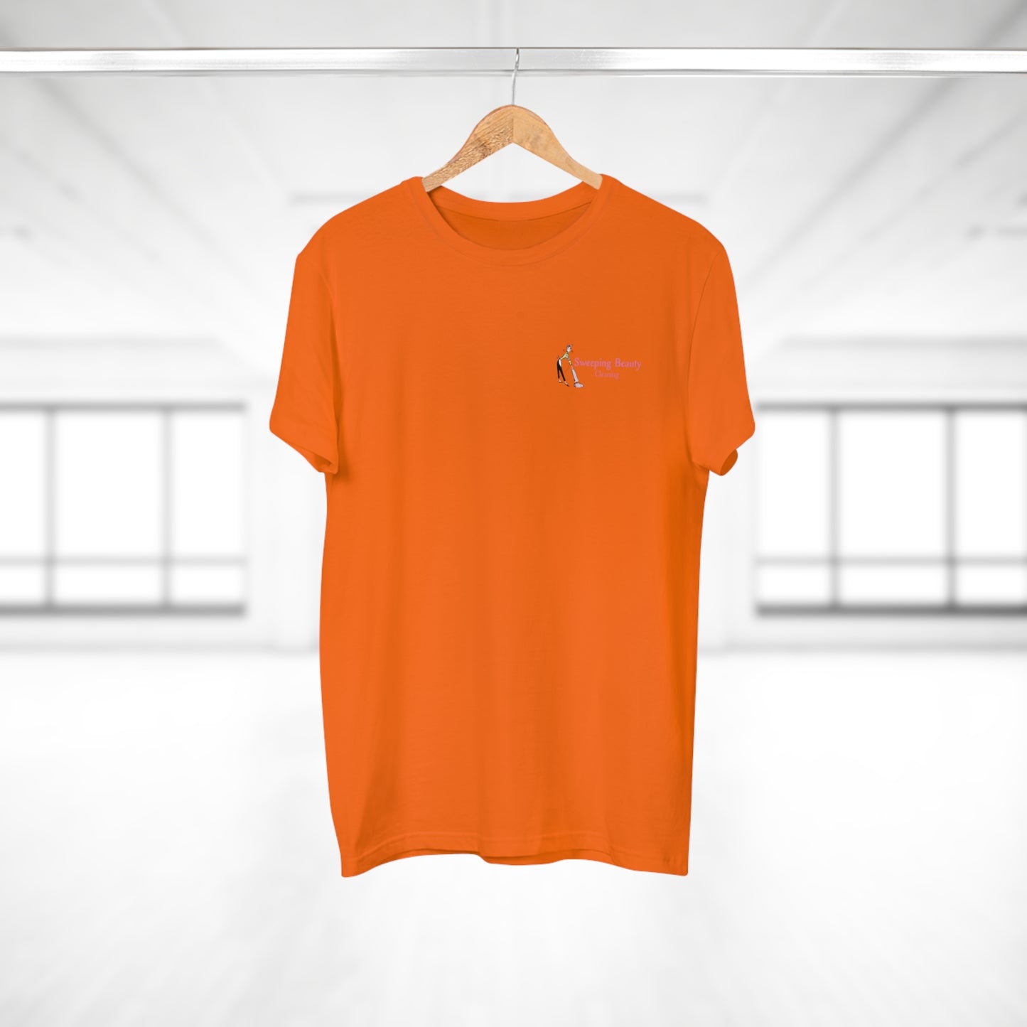 LA Sweeping Beauty-Men's T-Shirt, Casual Tee, Gardening Gift, Outdoor Apparel, Summer Wear, Father's Day Gift