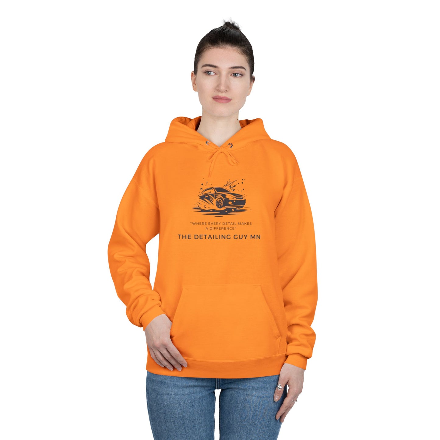 LA Detail guy -Eco-Friendly Hoodie, Unisex Pullover, Sustainable Fashion, Spring Event Merch, EcoSmart Sweatshirt