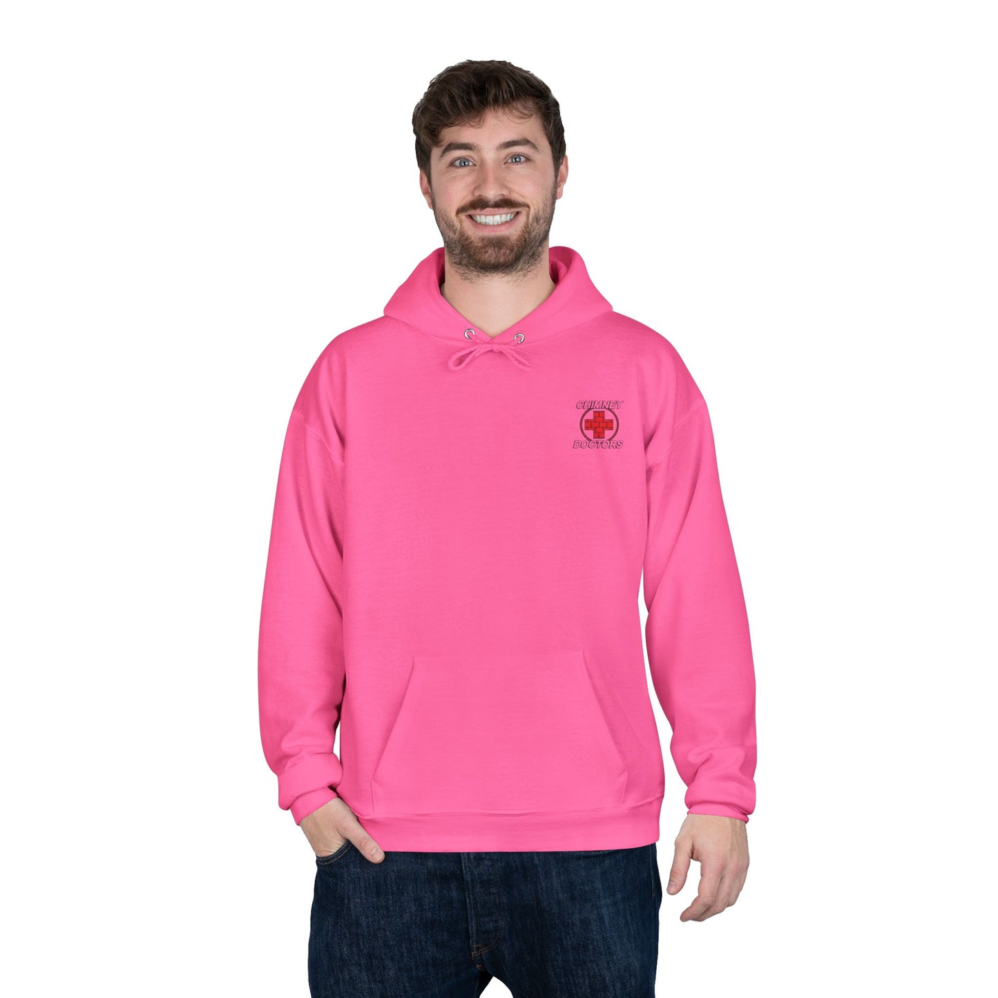 LA Chimney DR-Friendly Hoodie, Unisex Pullover, Sustainable Fashion, Spring Event Merch, EcoSmart Sweatshirt