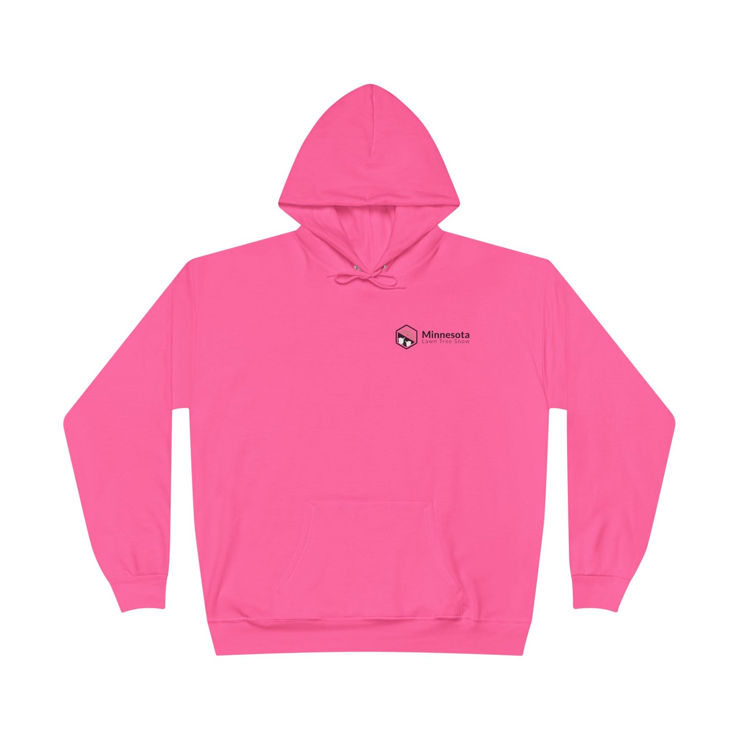 LA-Minnesota Lawn Tree Snow Eco-Friendly Hoodie, Unisex Pullover, Sustainable Fashion, Spring Event Merch, EcoSmart Sweatshirt