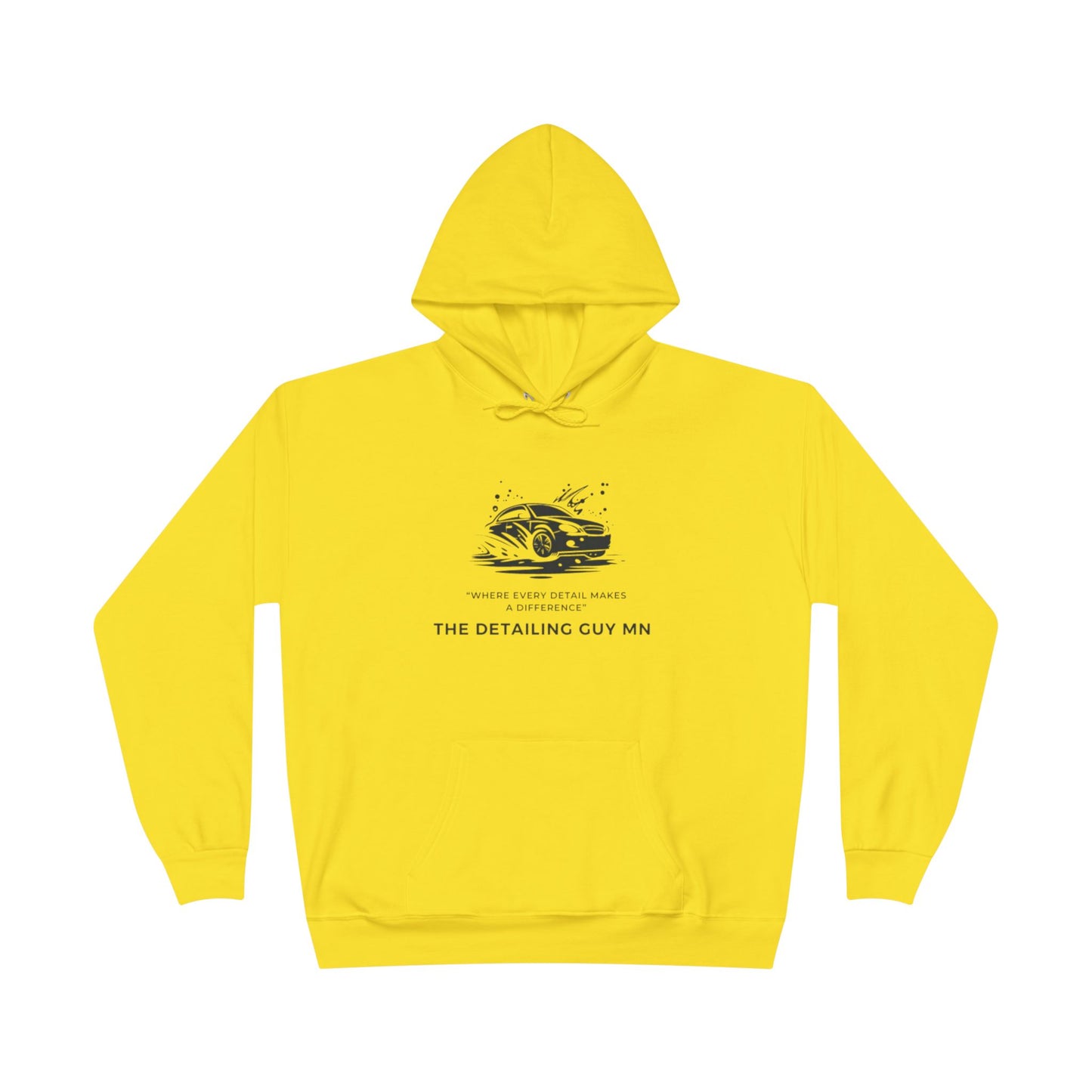 LA Detail guy -Eco-Friendly Hoodie, Unisex Pullover, Sustainable Fashion, Spring Event Merch, EcoSmart Sweatshirt