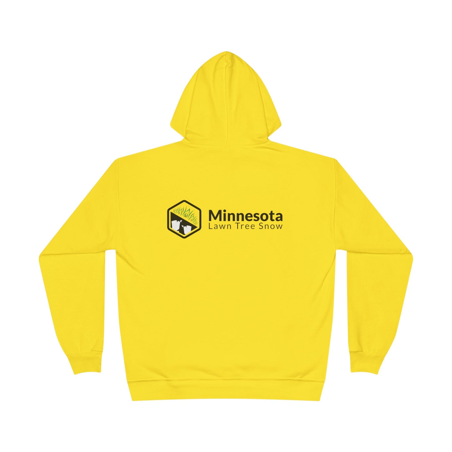 LA-Minnesota Lawn Tree Snow Eco-Friendly Hoodie, Unisex Pullover, Sustainable Fashion, Spring Event Merch, EcoSmart Sweatshirt