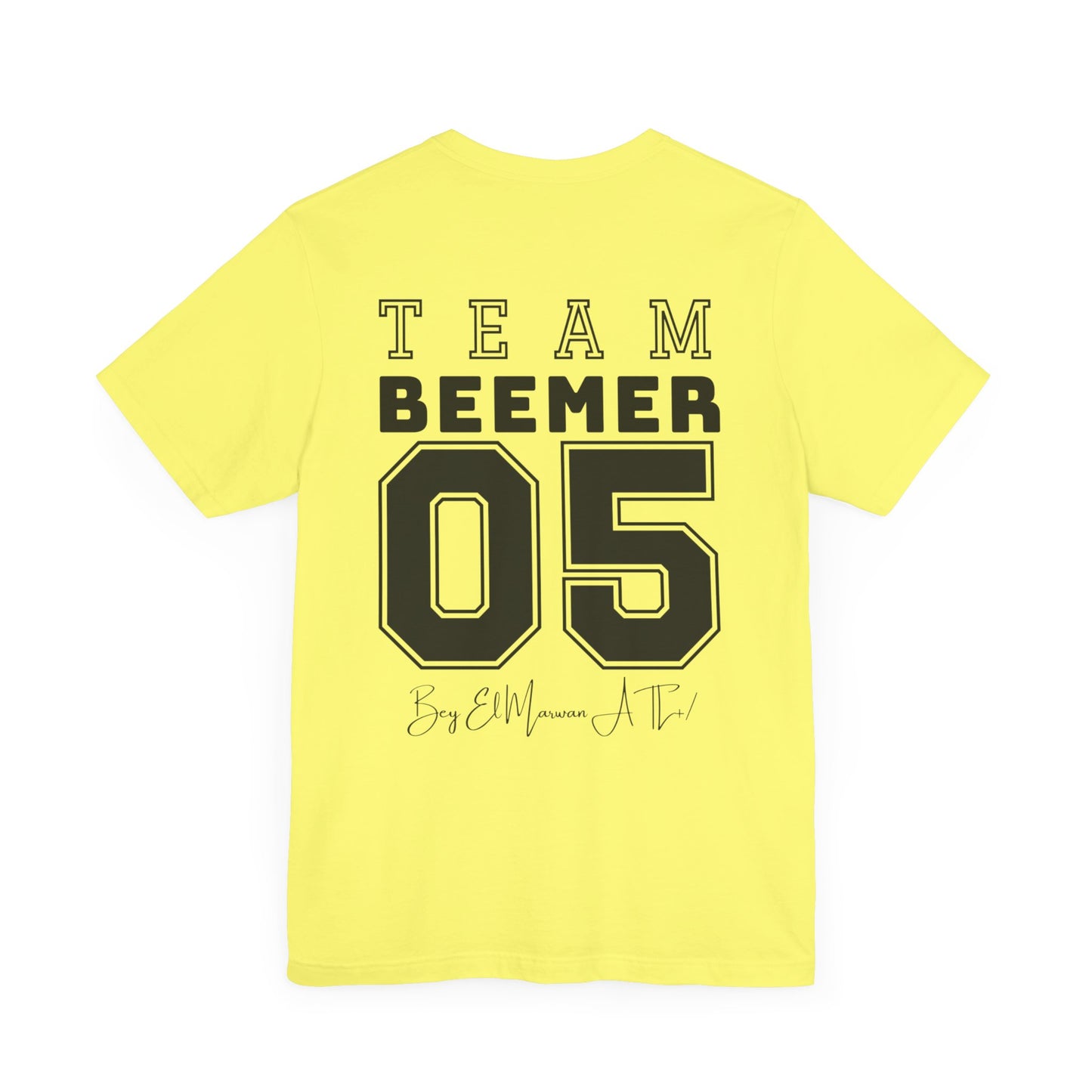 BEEMER  Jersey Short Sleeve Tee UNISEX