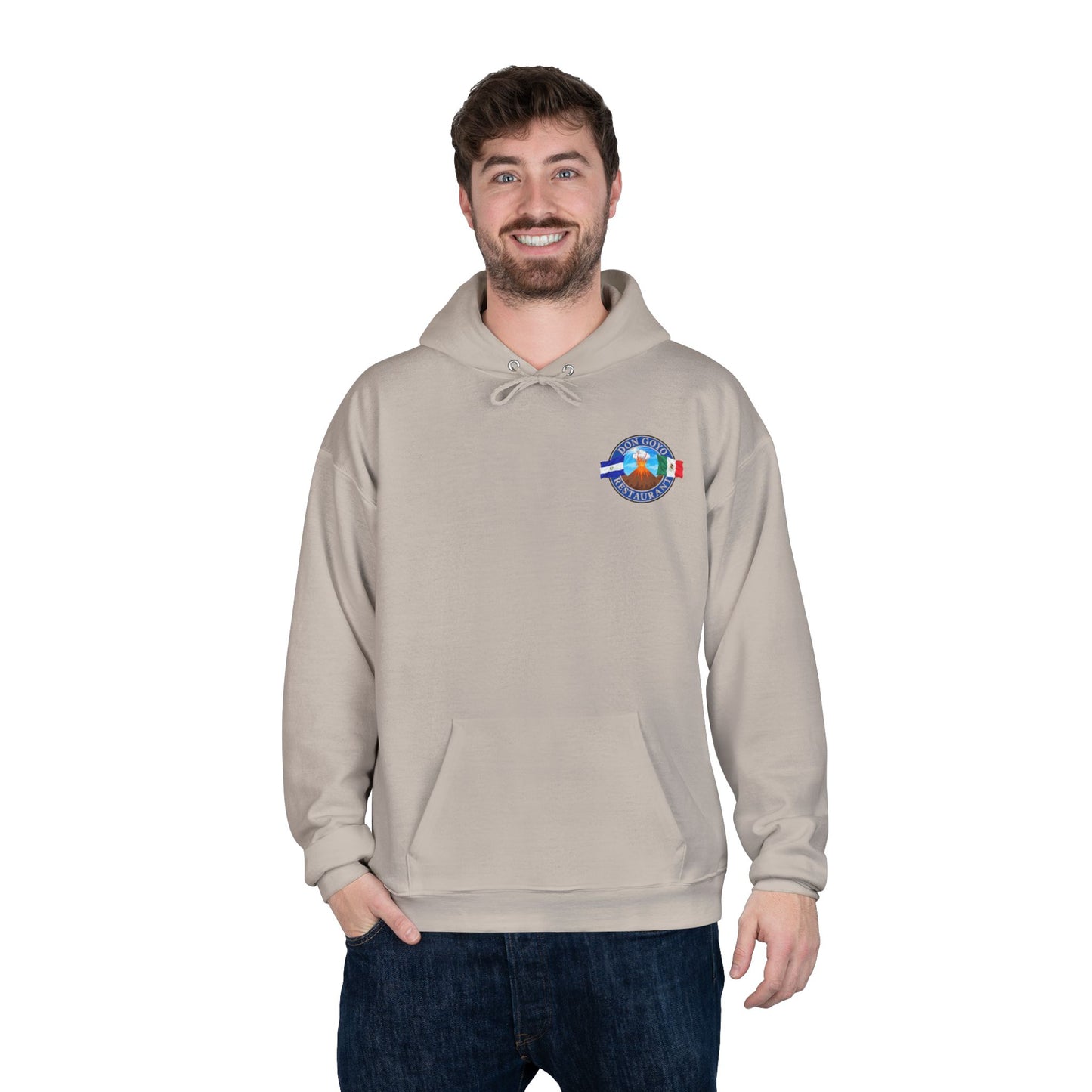 LA Don Goyo-Friendly Hoodie, Unisex Pullover, Sustainable Fashion, Spring Event Merch, EcoSmart Sweatshirt