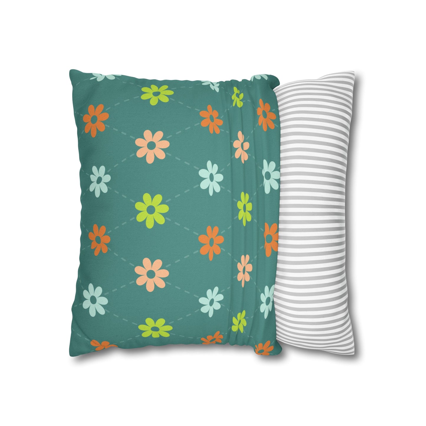 JaeCo Floral Pattern (C) Throw Pillowcase - Cozy Home Decor