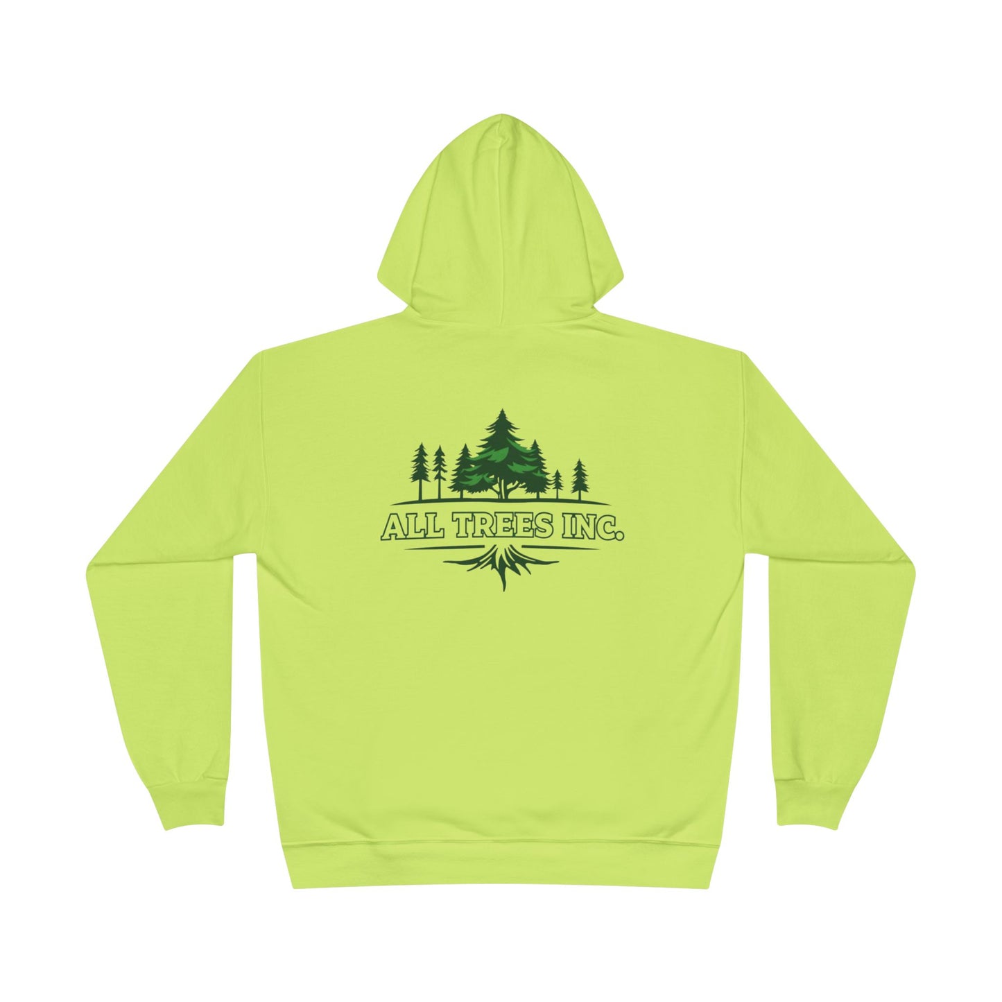 LA-All Trees INC -Eco-Friendly Hoodie, Unisex Pullover, Sustainable Fashion, Spring Event Merch, EcoSmart Sweatshirt
