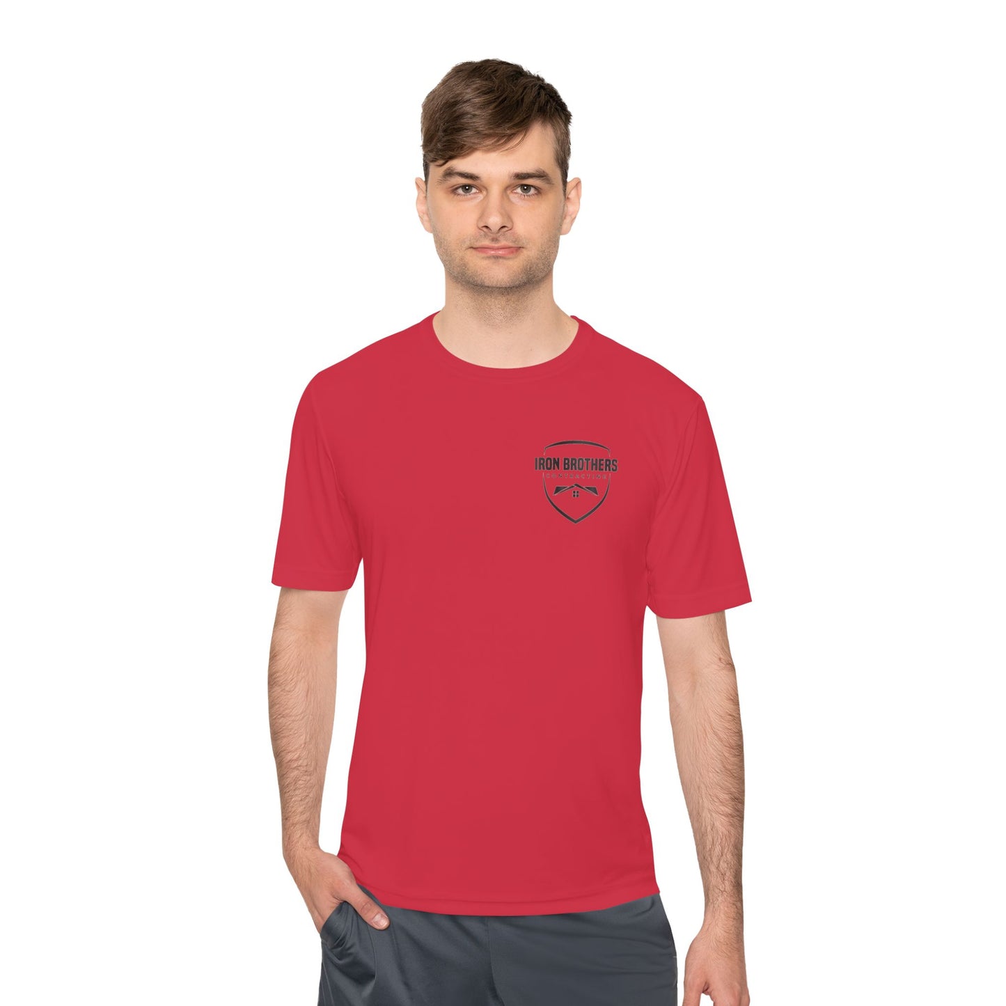 (IBC Straight outta Shingles) Unisex Moisture Wicking Tee