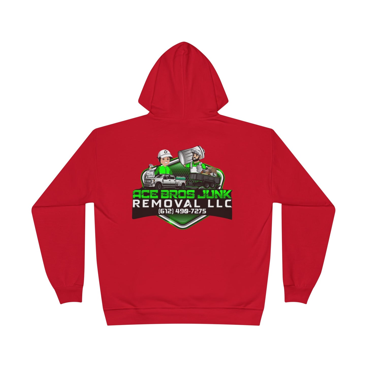 LA-Ace Bro -Eco-Friendly Hoodie, Unisex Pullover, Sustainable Fashion, Spring Event Merch, EcoSmart Sweatshirt