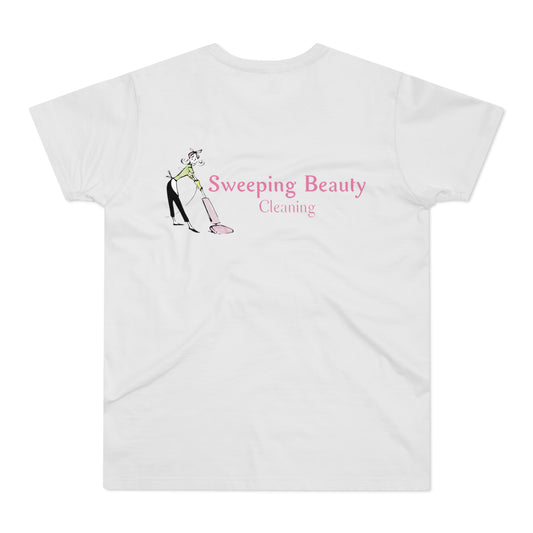 LA Sweeping Beauty-Men's T-Shirt, Casual Tee, Gardening Gift, Outdoor Apparel, Summer Wear, Father's Day Gift