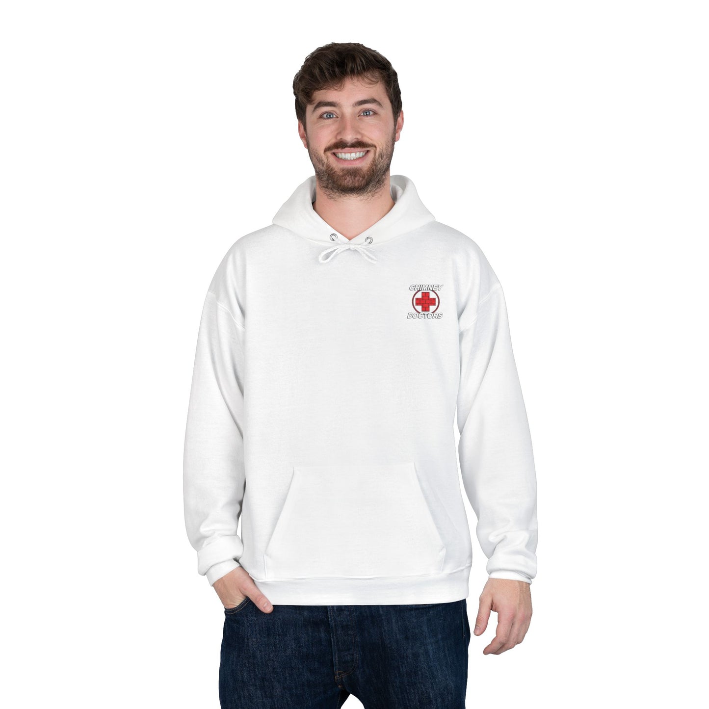 LA Chimney DR-Friendly Hoodie, Unisex Pullover, Sustainable Fashion, Spring Event Merch, EcoSmart Sweatshirt