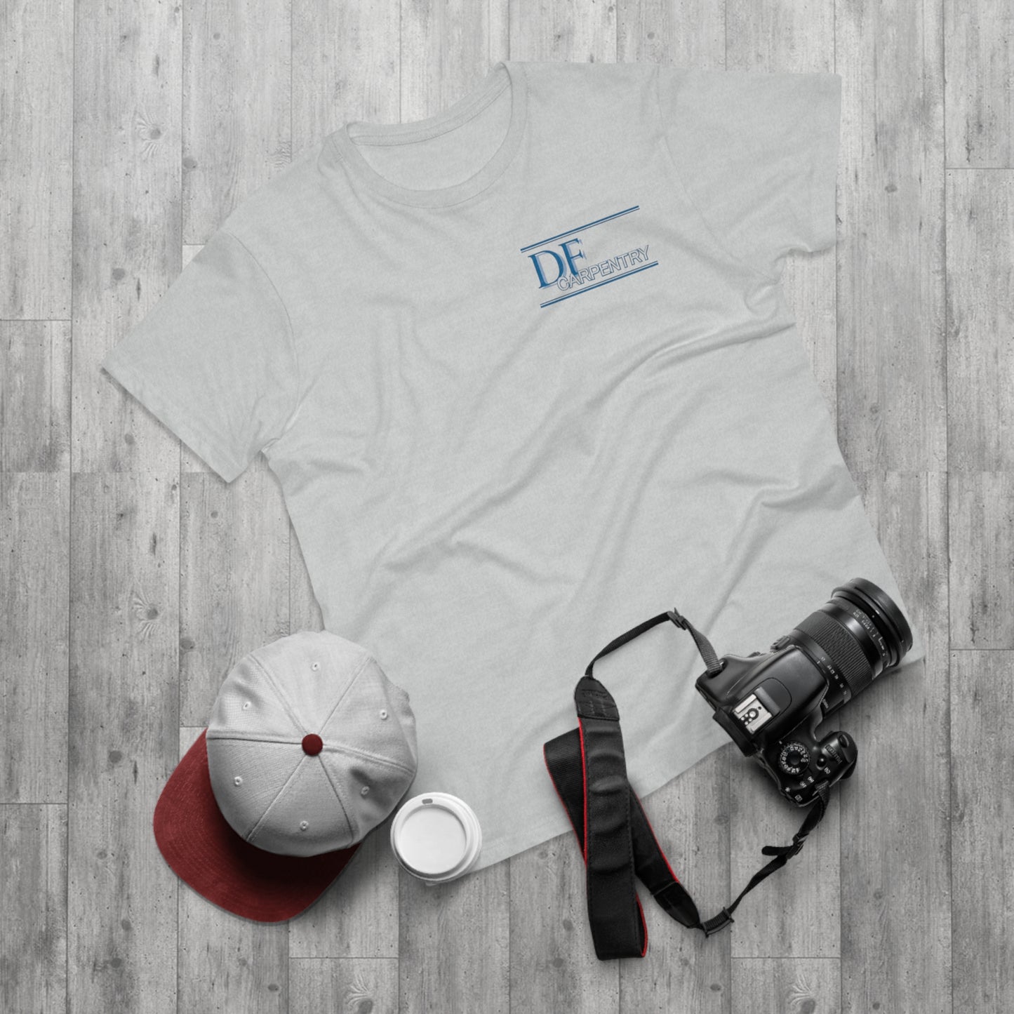 LA DF-Men's T-Shirt, Casual Tee, Gardening Gift, Outdoor Apparel, Summer Wear, Father's Day Gift