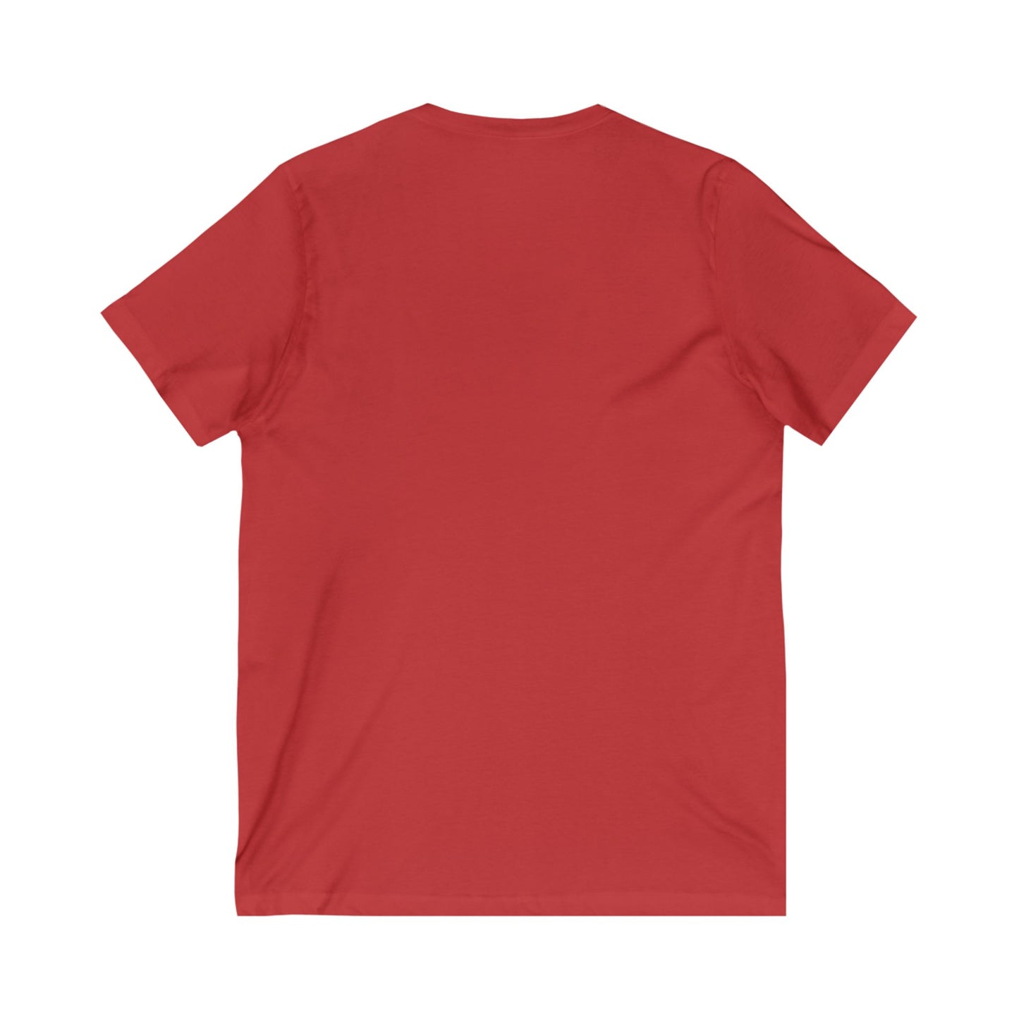 (IBC Logo Front Only) Unisex Jersey Short Sleeve V-Neck Tee