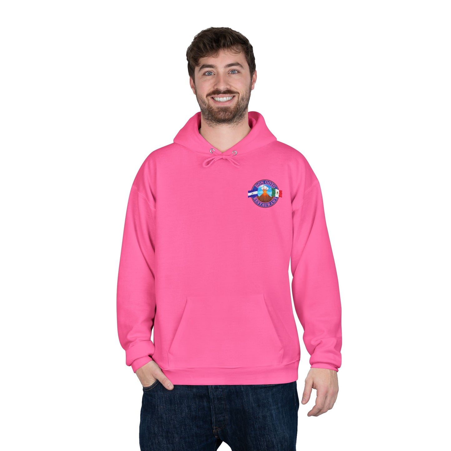LA Don Goyo-Friendly Hoodie, Unisex Pullover, Sustainable Fashion, Spring Event Merch, EcoSmart Sweatshirt