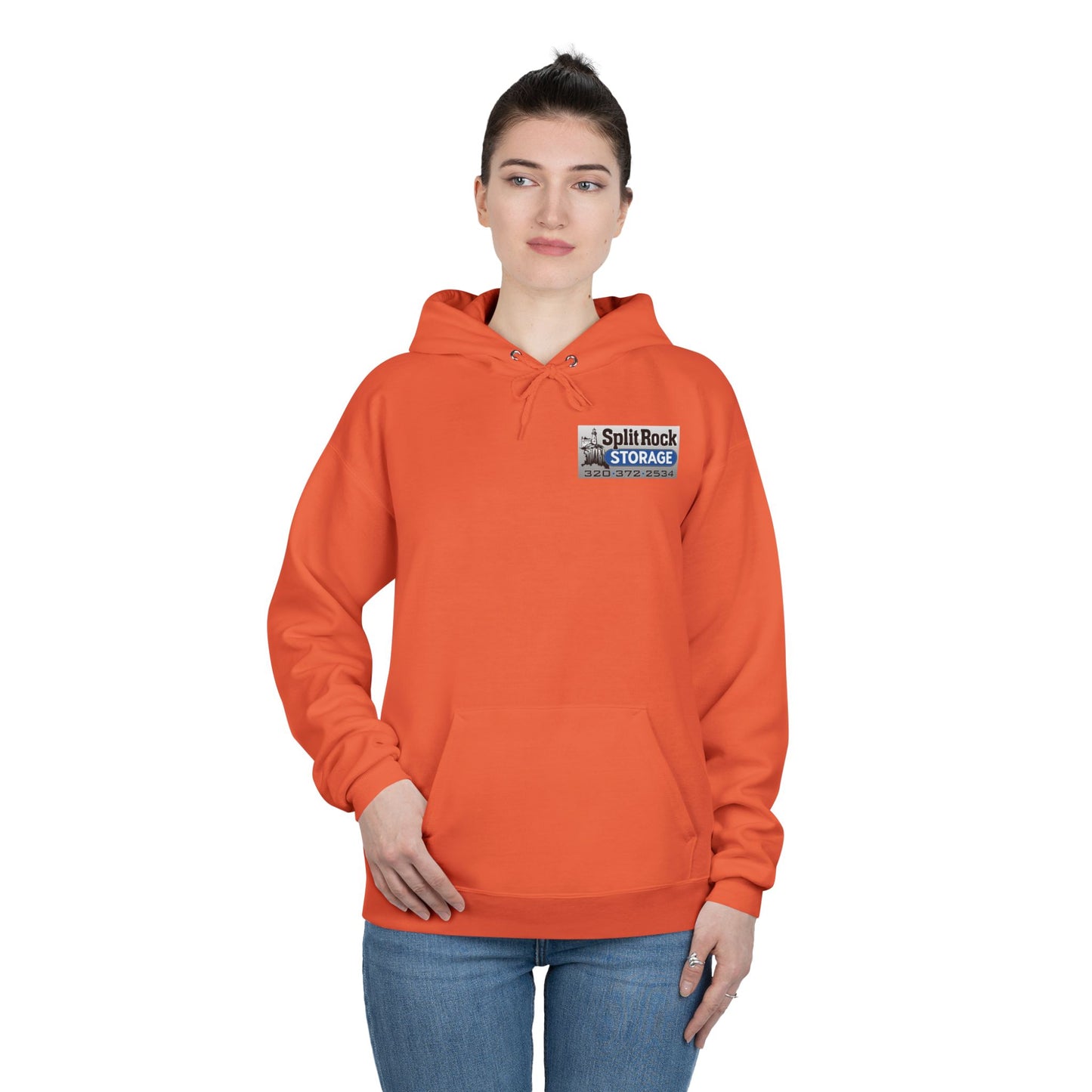 LA Split Rock Storage-Friendly Hoodie, Unisex Pullover, Sustainable Fashion, Spring Event Merch, EcoSmart Sweatshirt