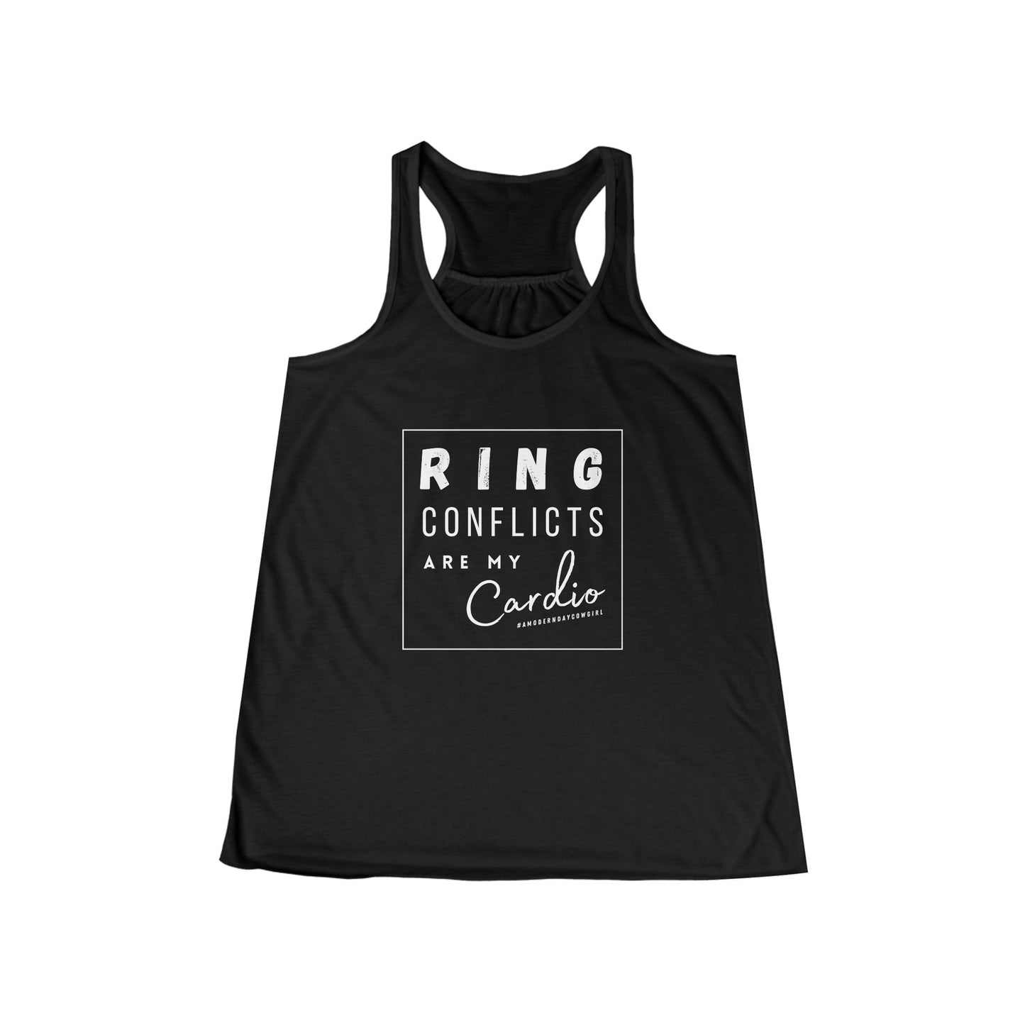 CONFLICTS Women's Flowy Racerback Tank