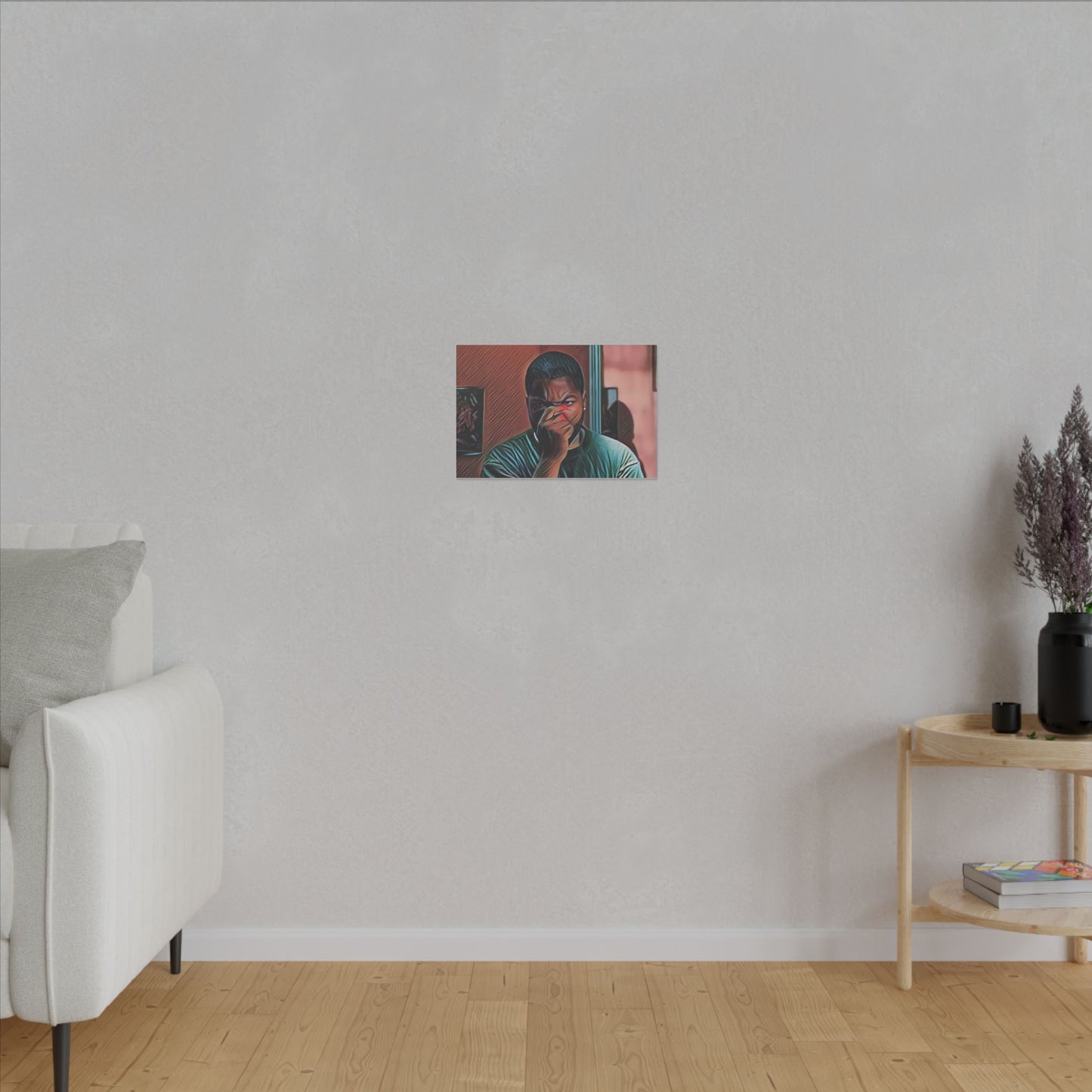 Artistic Matte Canvas Wall Art - Funny Bathroom Decor
