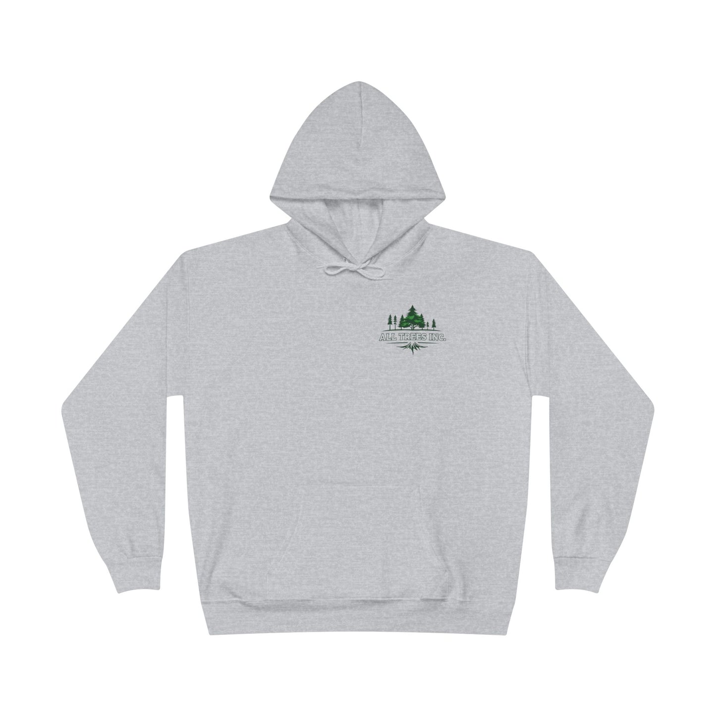 LA-All Trees INC -Eco-Friendly Hoodie, Unisex Pullover, Sustainable Fashion, Spring Event Merch, EcoSmart Sweatshirt