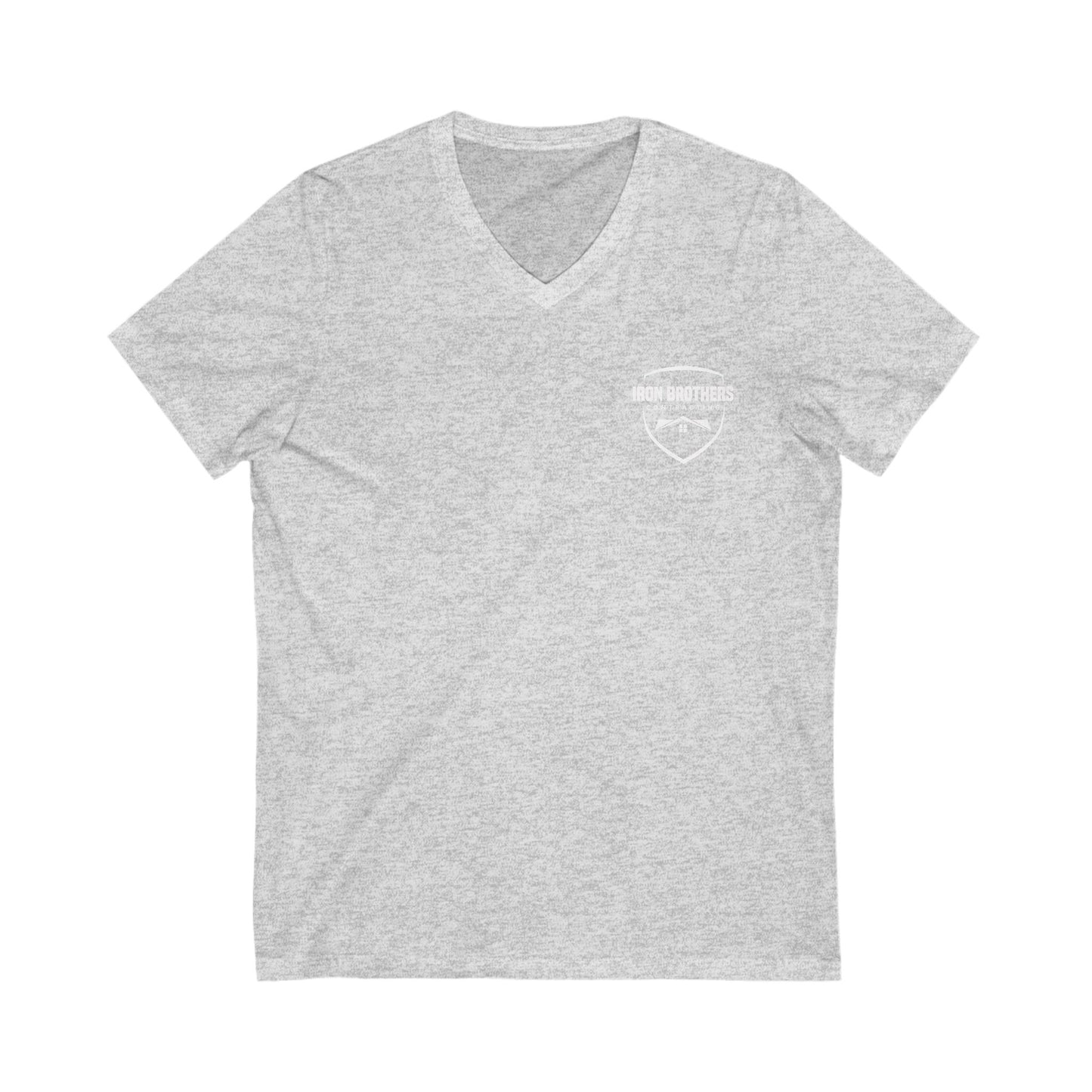 (IBC Logo Front Only) Unisex Jersey Short Sleeve V-Neck Tee