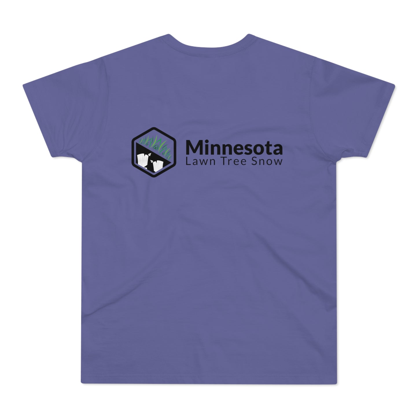 LA-Minnesota Lawn Tree Snow-Men's T-Shirt, Casual Tee, Gardening Gift, Outdoor Apparel, Summer Wear, Father's Day Gift