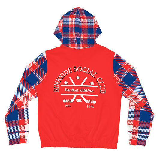 SLP- Rinkside Social Club Stylishy Women’s Full-Zip Hoodie