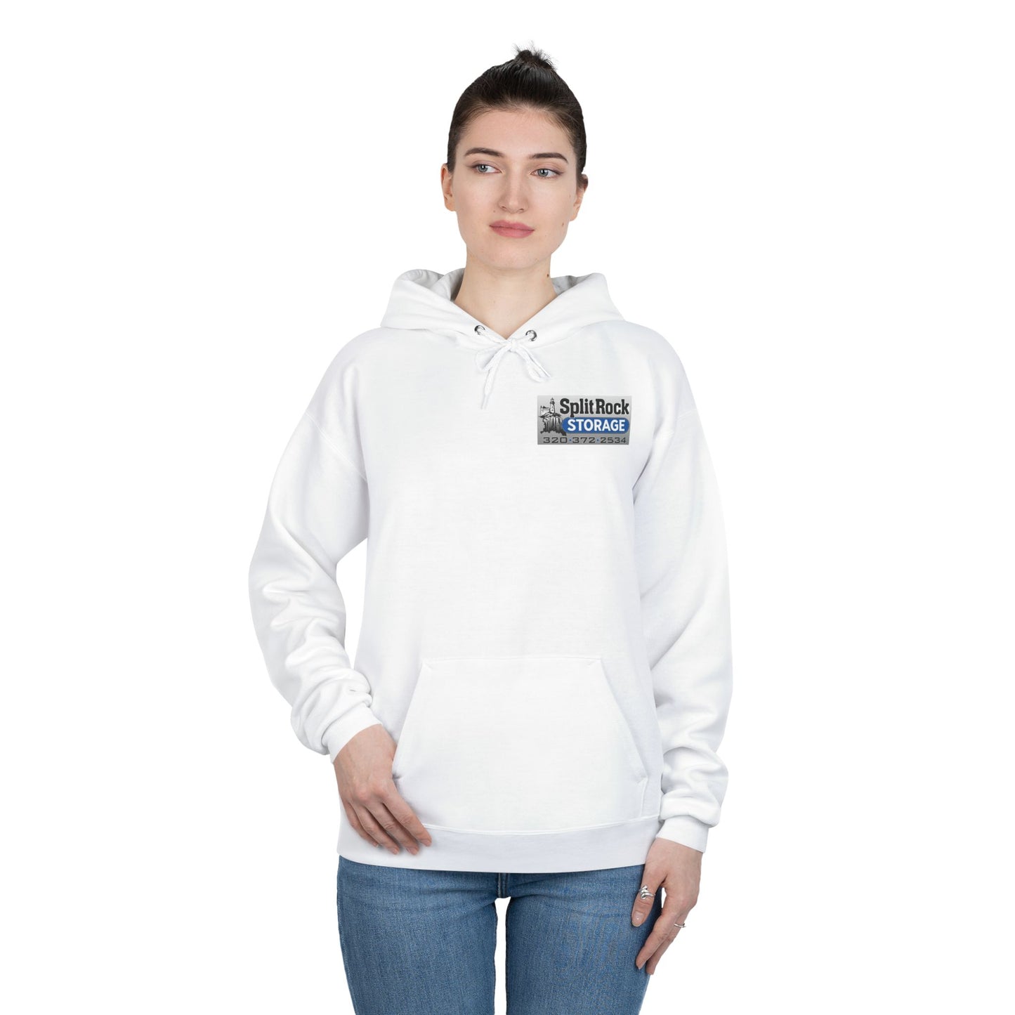 LA Split Rock Storage-Friendly Hoodie, Unisex Pullover, Sustainable Fashion, Spring Event Merch, EcoSmart Sweatshirt