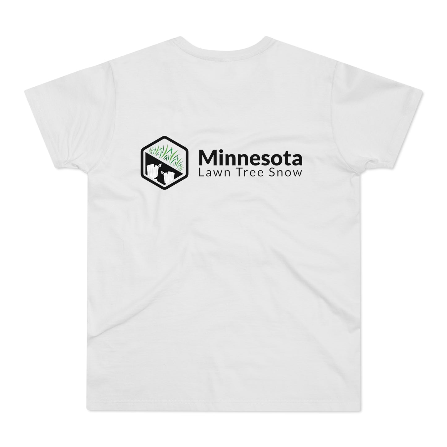 LA-Minnesota Lawn Tree Snow-Men's T-Shirt, Casual Tee, Gardening Gift, Outdoor Apparel, Summer Wear, Father's Day Gift
