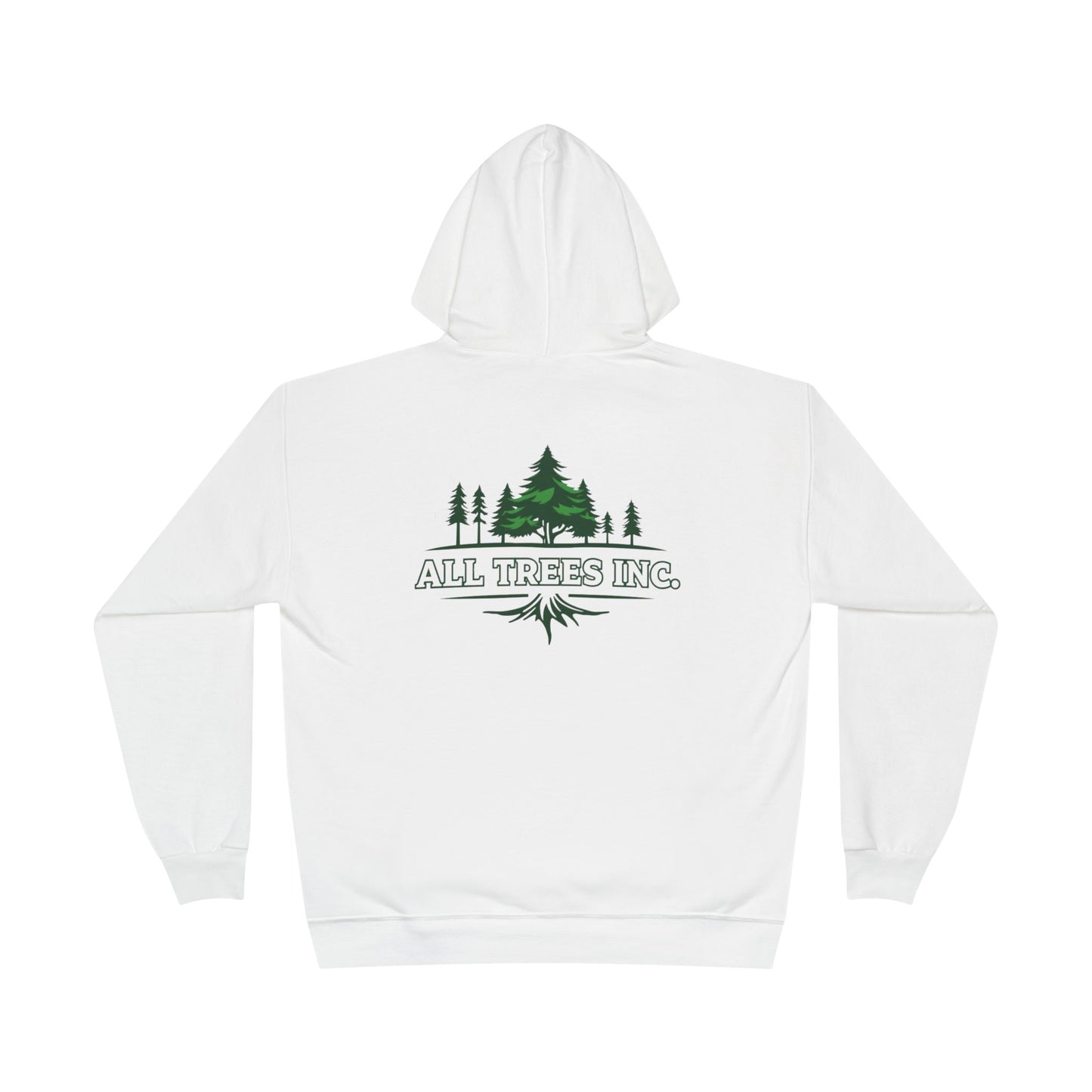 LA-All Trees INC -Eco-Friendly Hoodie, Unisex Pullover, Sustainable Fashion, Spring Event Merch, EcoSmart Sweatshirt