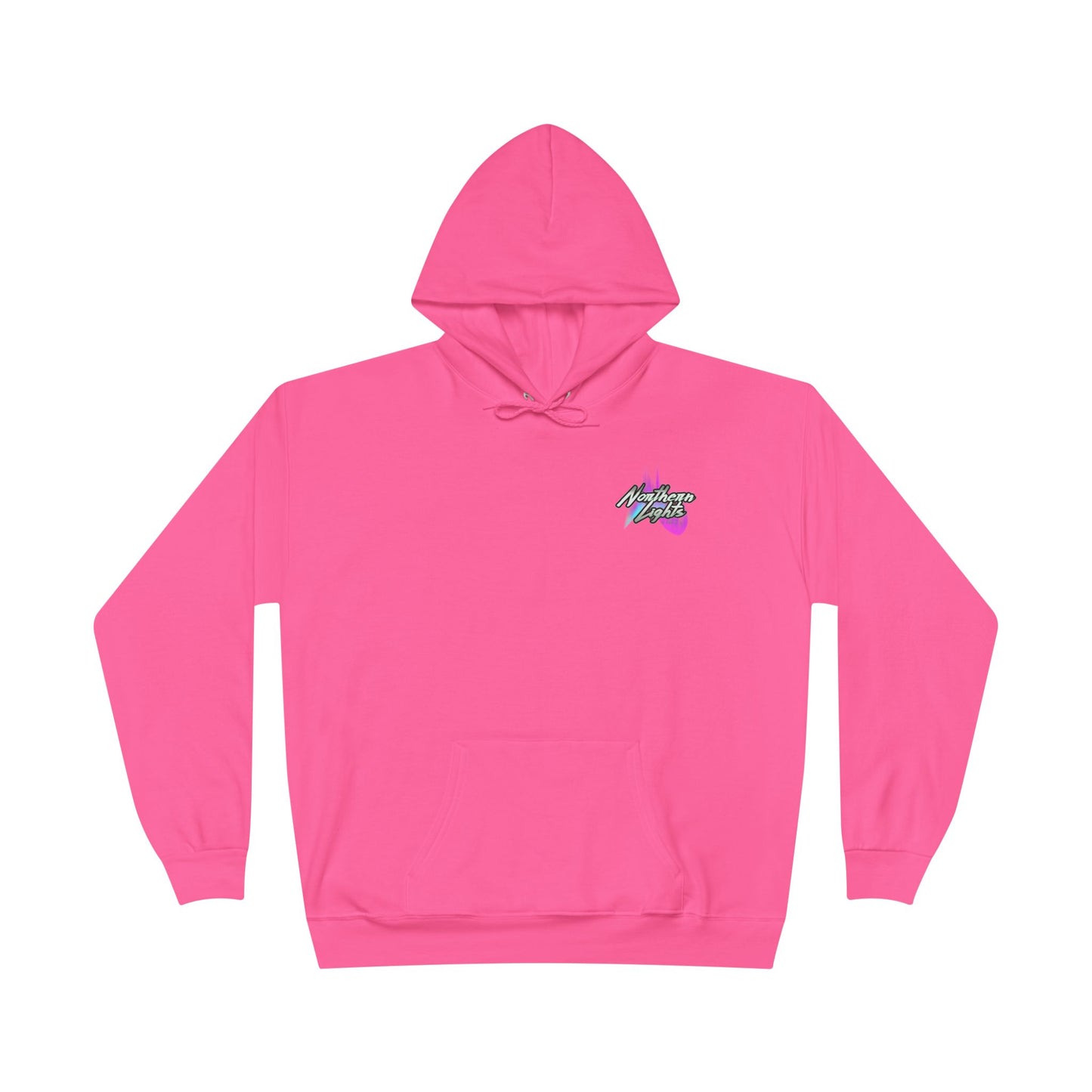 LA Northern Lights-Friendly Hoodie, Unisex Pullover, Sustainable Fashion, Spring Event Merch, EcoSmart Sweatshirt