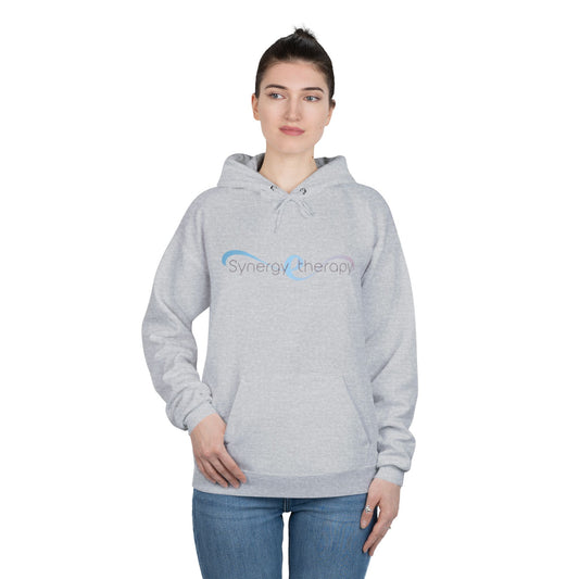 LA Synergy-Friendly Hoodie, Unisex Pullover, Sustainable Fashion, Spring Event Merch, EcoSmart Sweatshirt