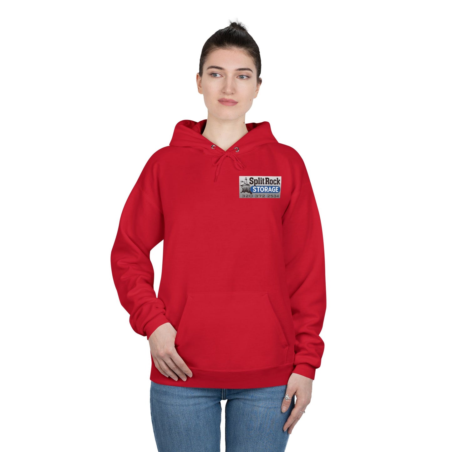 LA Split Rock Storage-Friendly Hoodie, Unisex Pullover, Sustainable Fashion, Spring Event Merch, EcoSmart Sweatshirt