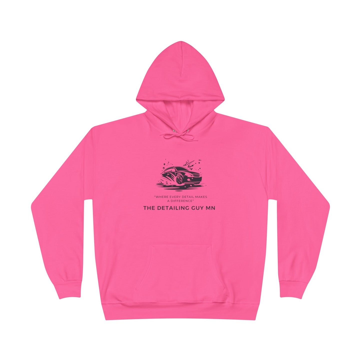 LA Detail guy -Eco-Friendly Hoodie, Unisex Pullover, Sustainable Fashion, Spring Event Merch, EcoSmart Sweatshirt