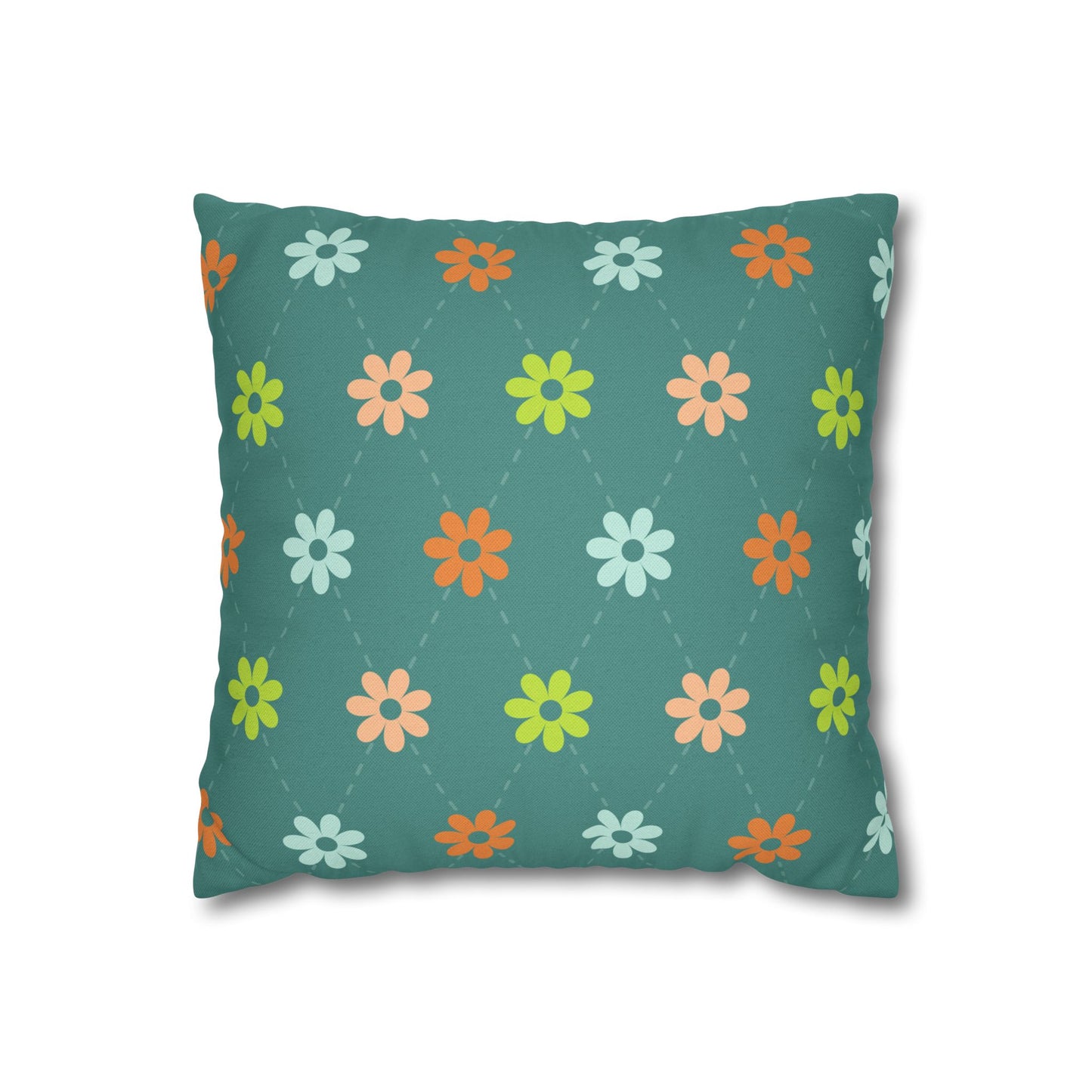 JaeCo Floral Pattern (C) Throw Pillowcase - Cozy Home Decor