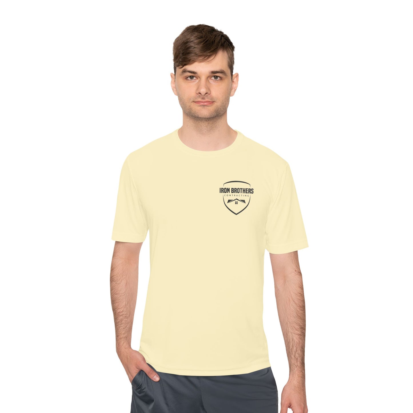 (IBC Straight outta Shingles) Unisex Moisture Wicking Tee