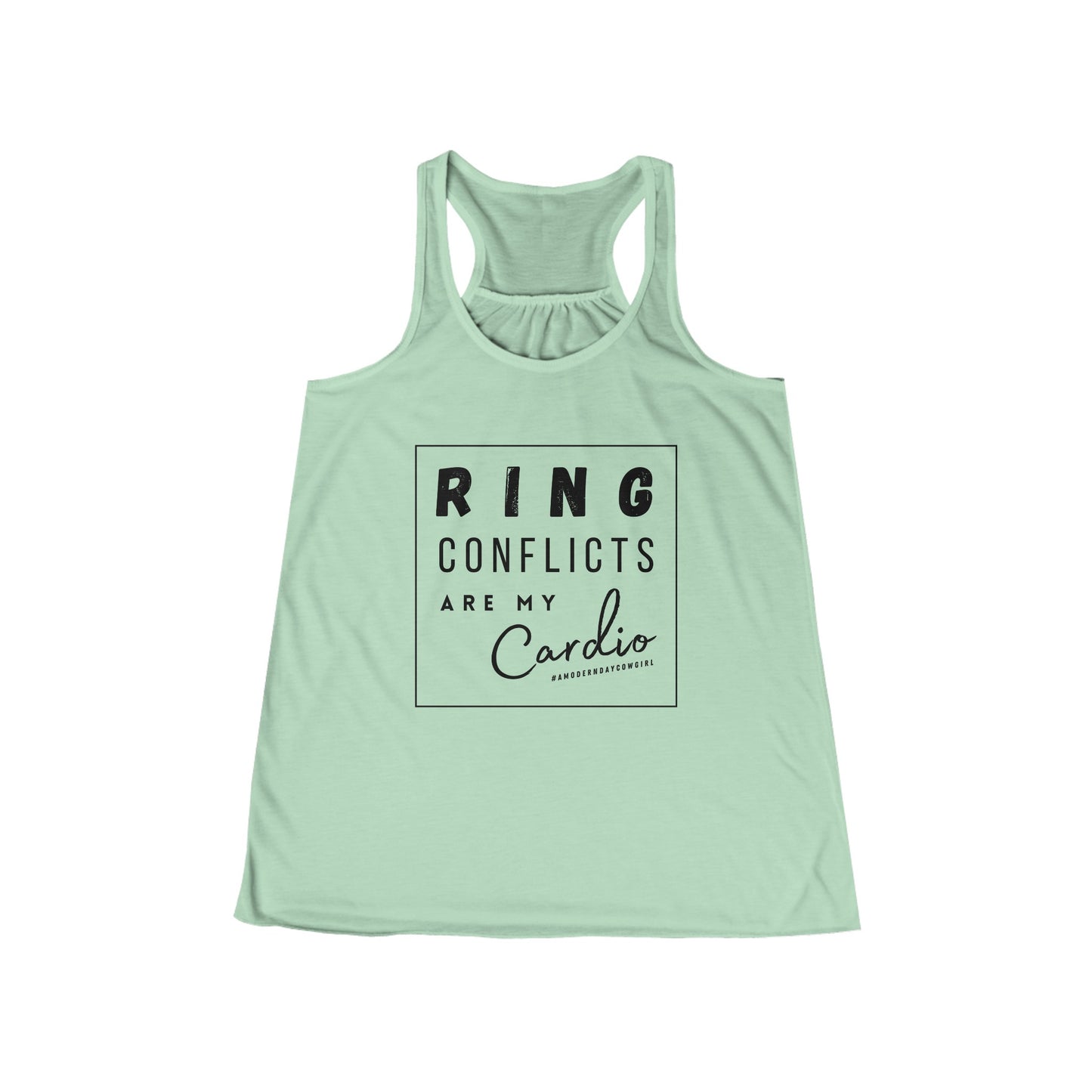 CONFLICTS Women's Flowy Racerback Tank