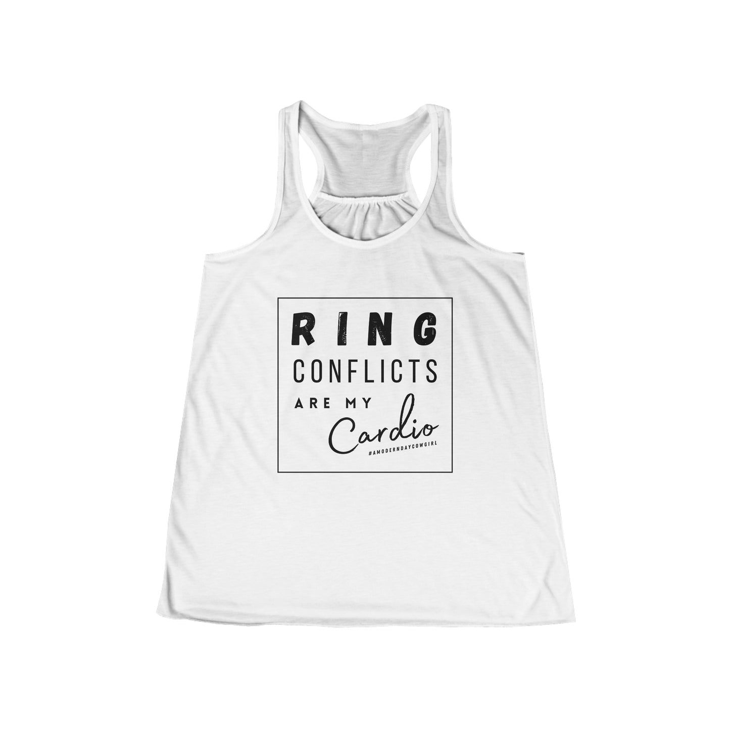 CONFLICTS Women's Flowy Racerback Tank